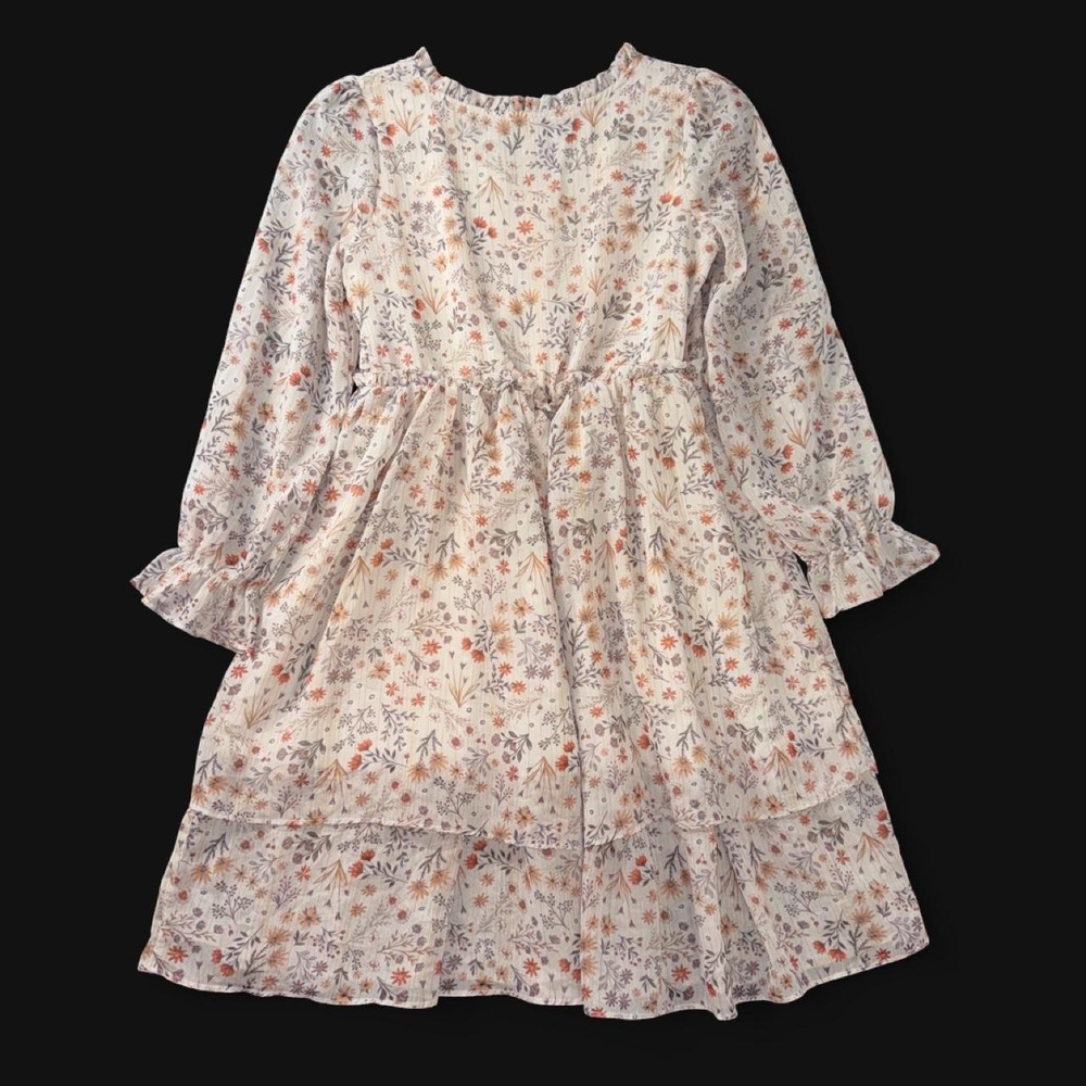 Grace Karin Floral Dress — Youth Size 12 - Picture 5 of 7